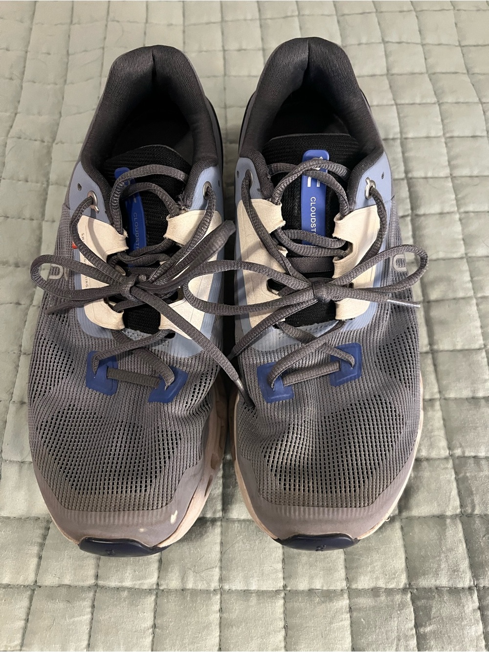 Cloudsurfer Men’s Athletic Running Shoes - Gray/Blue